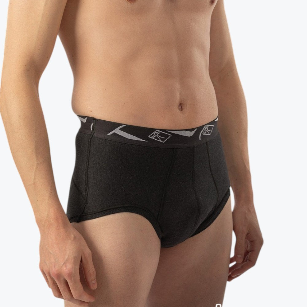 Slip Erniario Contenitivo Uomo – Supporto per Ernia Inguinale – Tessuto Elastico Traspirante