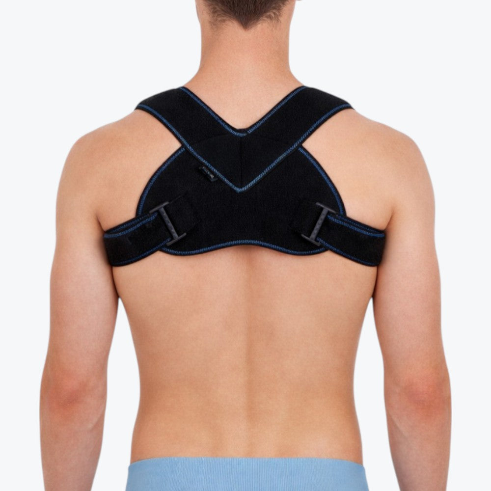 Tutore Clavicolare Ortopedico Regolabile – Divaricatore di Clavicole per Correzione Posturale e Supporto Dorsale