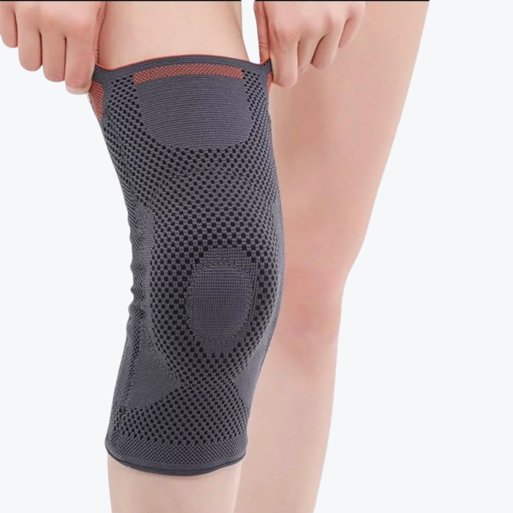 Ginocchiera Elastica Compressiva con Supporto Rotuleo – Tutore per Ginocchio
