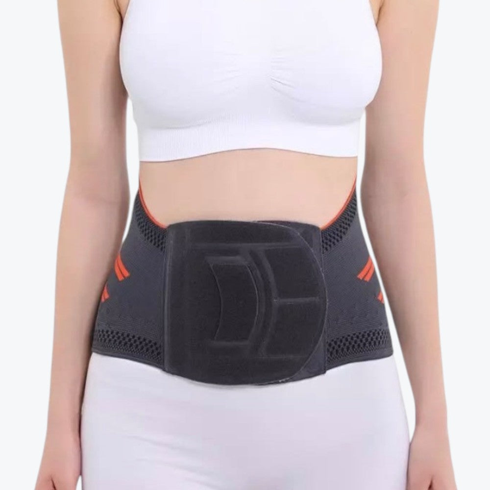 Corsetto Lombare Elastico con Stecche Flessibili e Presa Facilitata