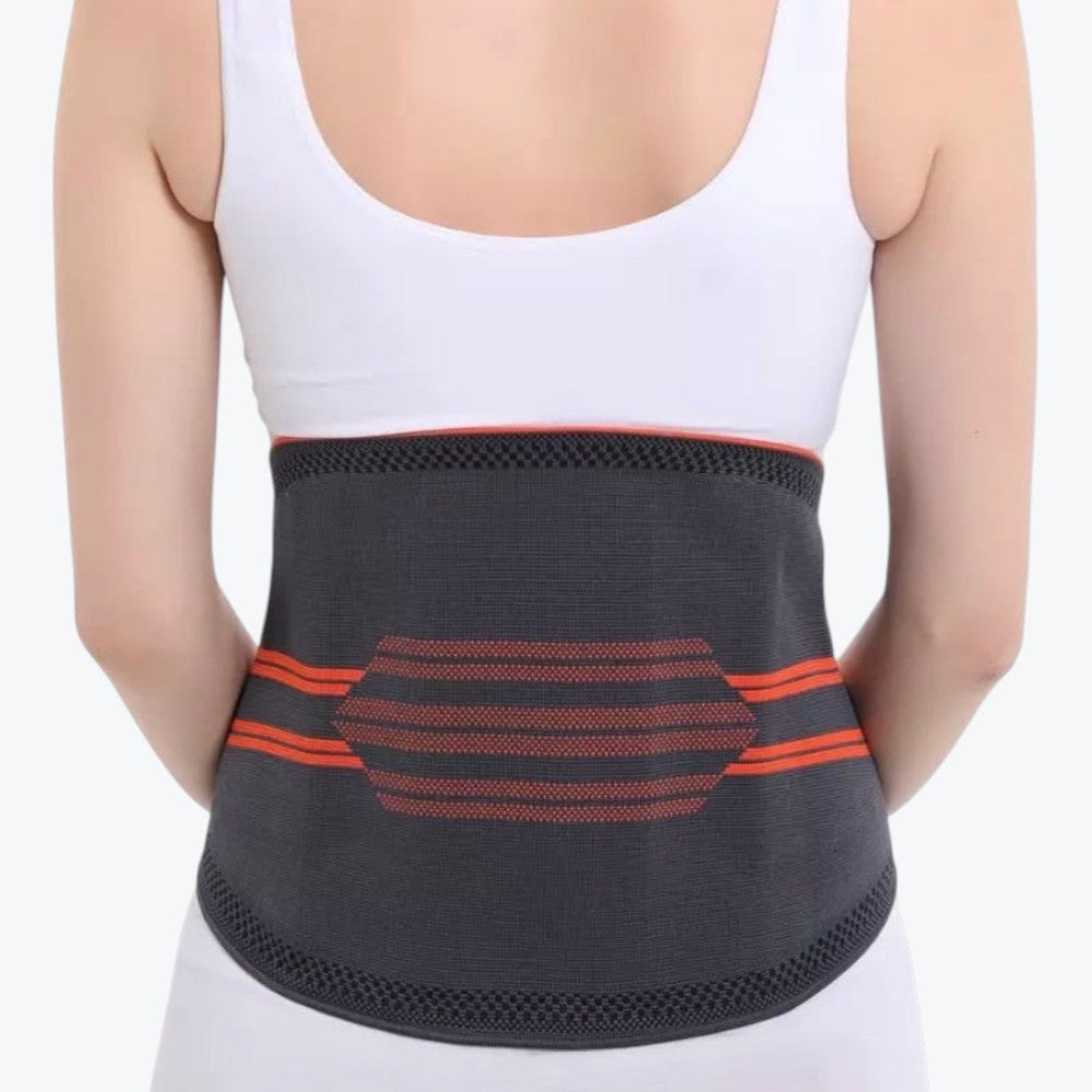 Corsetto Lombare Elastico con Stecche Flessibili e Presa Facilitata