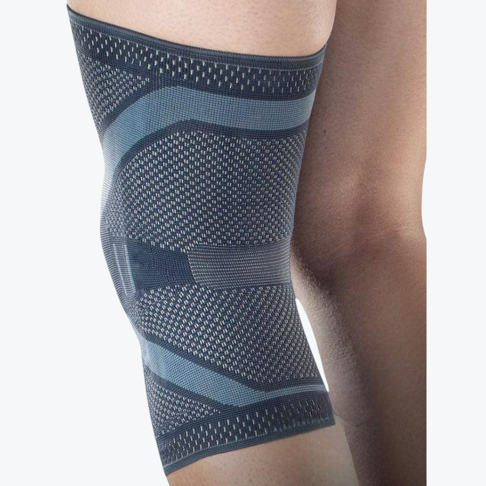 Ginocchiera Elastica Compressiva con Stabilizzazione Rotulea – Supporto per Ginocchio