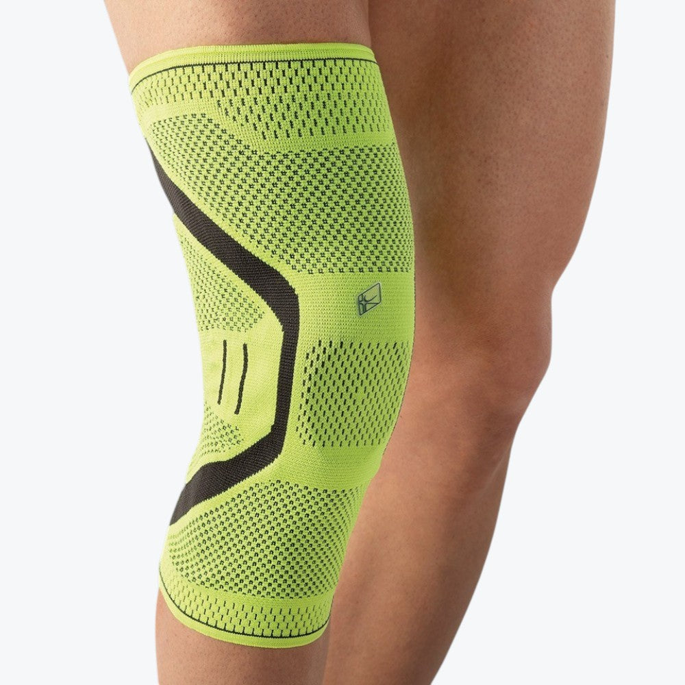 Ginocchiera Elastica con Stecche Flessibili e Supporto Rotuleo – Tutore Stabilizzante Ginocchio