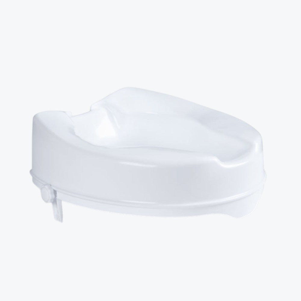 Rialzo WC Ortopedico 10 cm con Fissaggio Laterale – Alzawater Anatomico per Anziani e Disabili