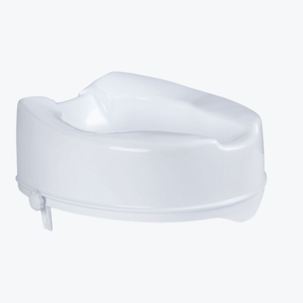 Rialzo WC Ortopedico 14 cm con Fissaggio Laterale – Alzawater Anatomico per Anziani e Disabili