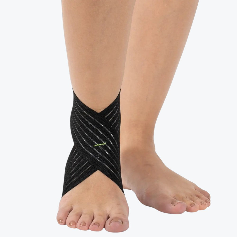 Bendaggio Elastico a 8 per Caviglia – Supporto Ortopedico Stabilizzante