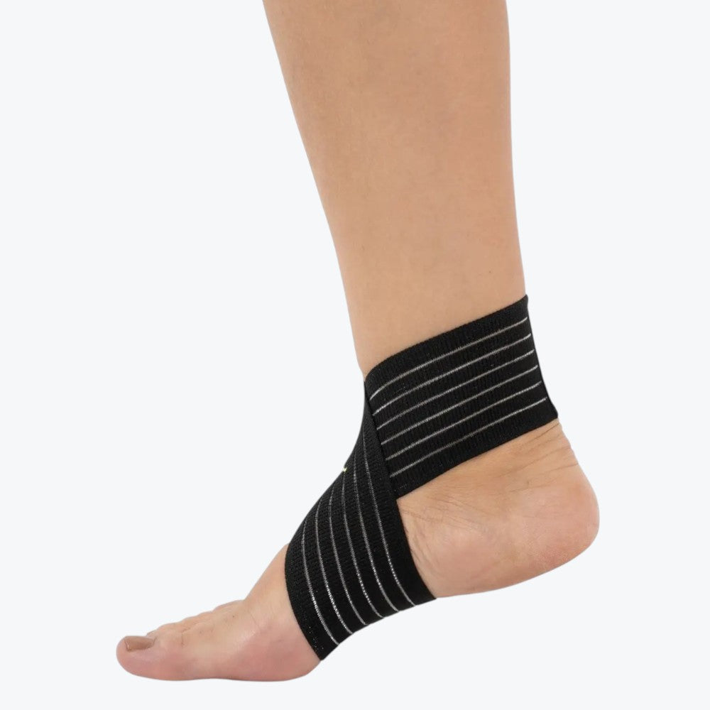 Bendaggio Elastico a 8 per Caviglia – Supporto Ortopedico Stabilizzante